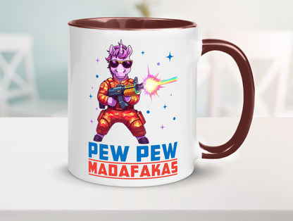 Pew Madafakas vl5 lustiger Spruch Geschenk Humor Geschenkidee Tasse