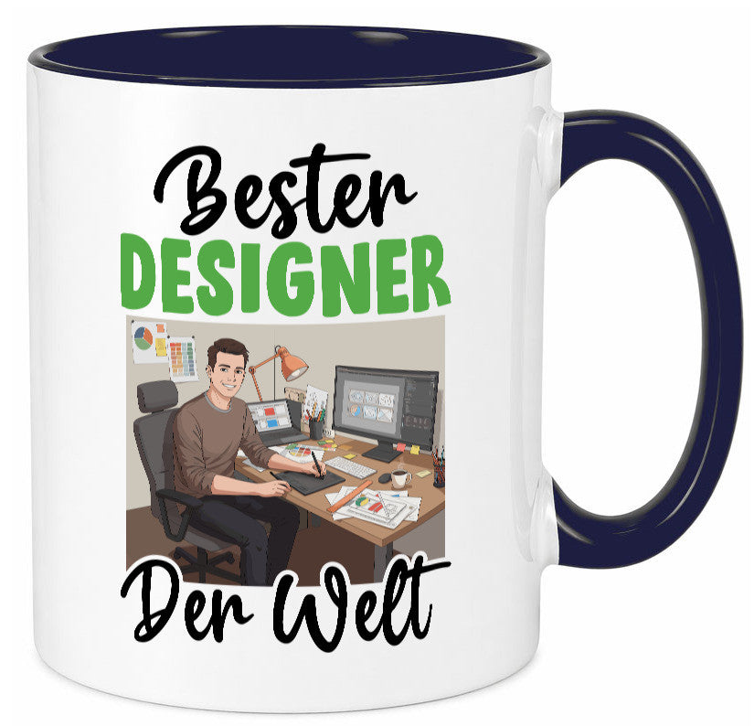 Bester Designer Beruf | Mode v2 lustiger Spruch Geschenk Arbeit Kollegen Büro