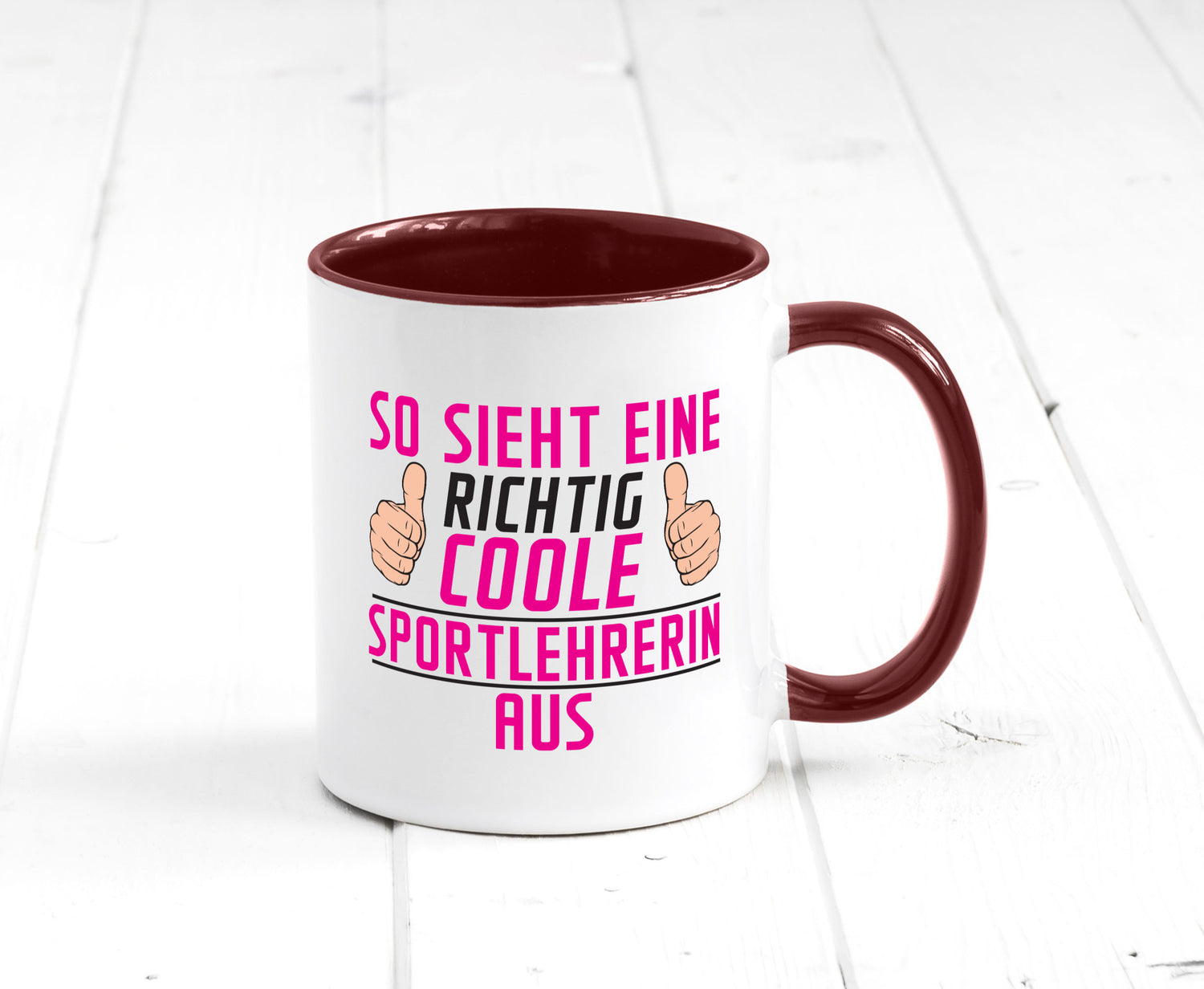 Richtig Coole Sportlehrerin | Lehrer Sport Geschenk Humor Geschenkidee lustiger