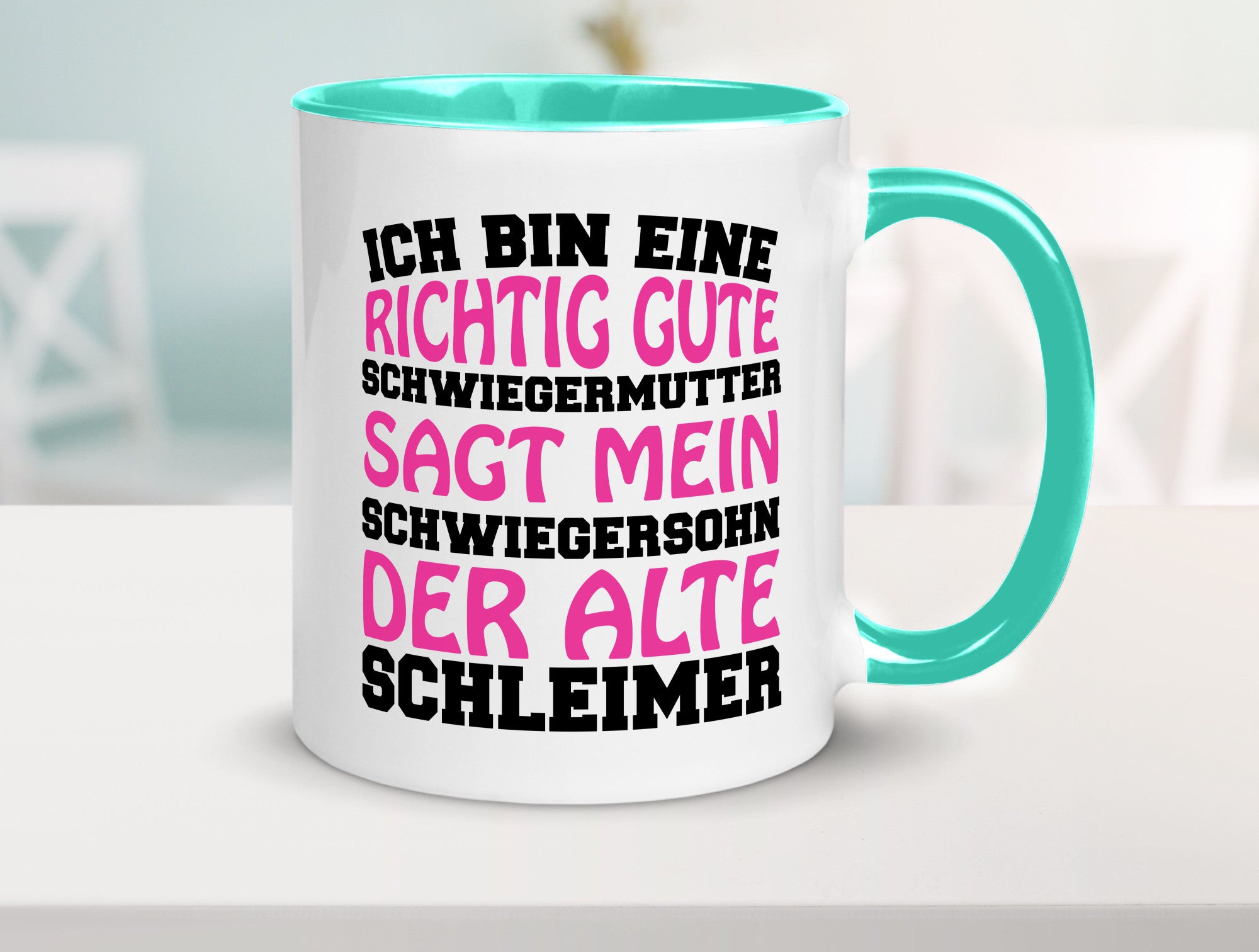 Gute Schwiegermutter lustig Familie Geschenkidee Geschenk Tasse