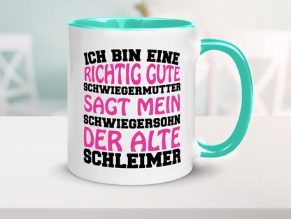 Gute Schwiegermutter lustig Familie Geschenkidee Geschenk Tasse