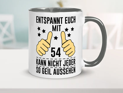 54. Geburtstag | 54 Jahre Geil aussehen Entspannt euch v2 lustig Geschenkidee