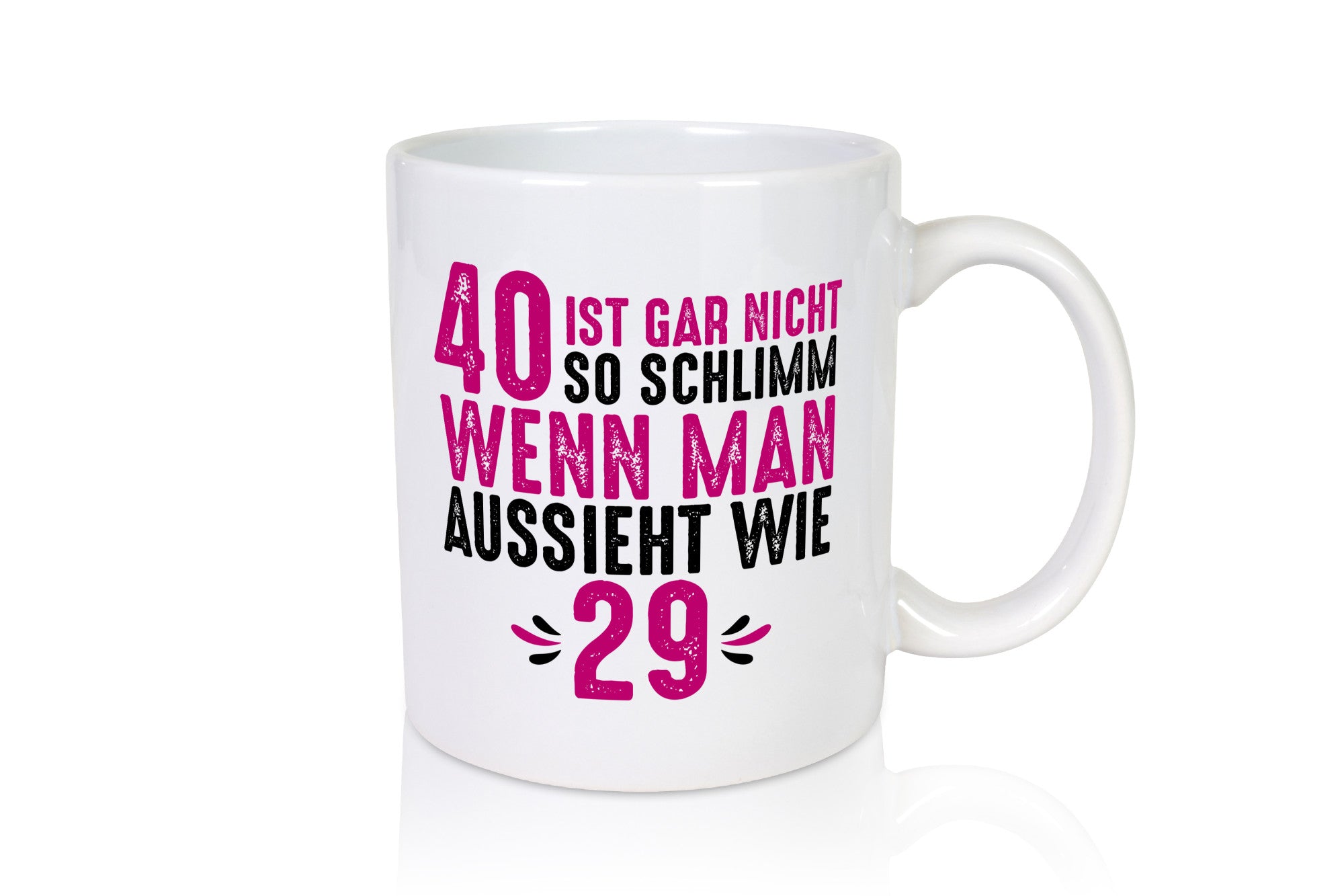 40. Geburtstag | aussehen wie 29 Jung halten Geschenk Geschenkidee lustiger