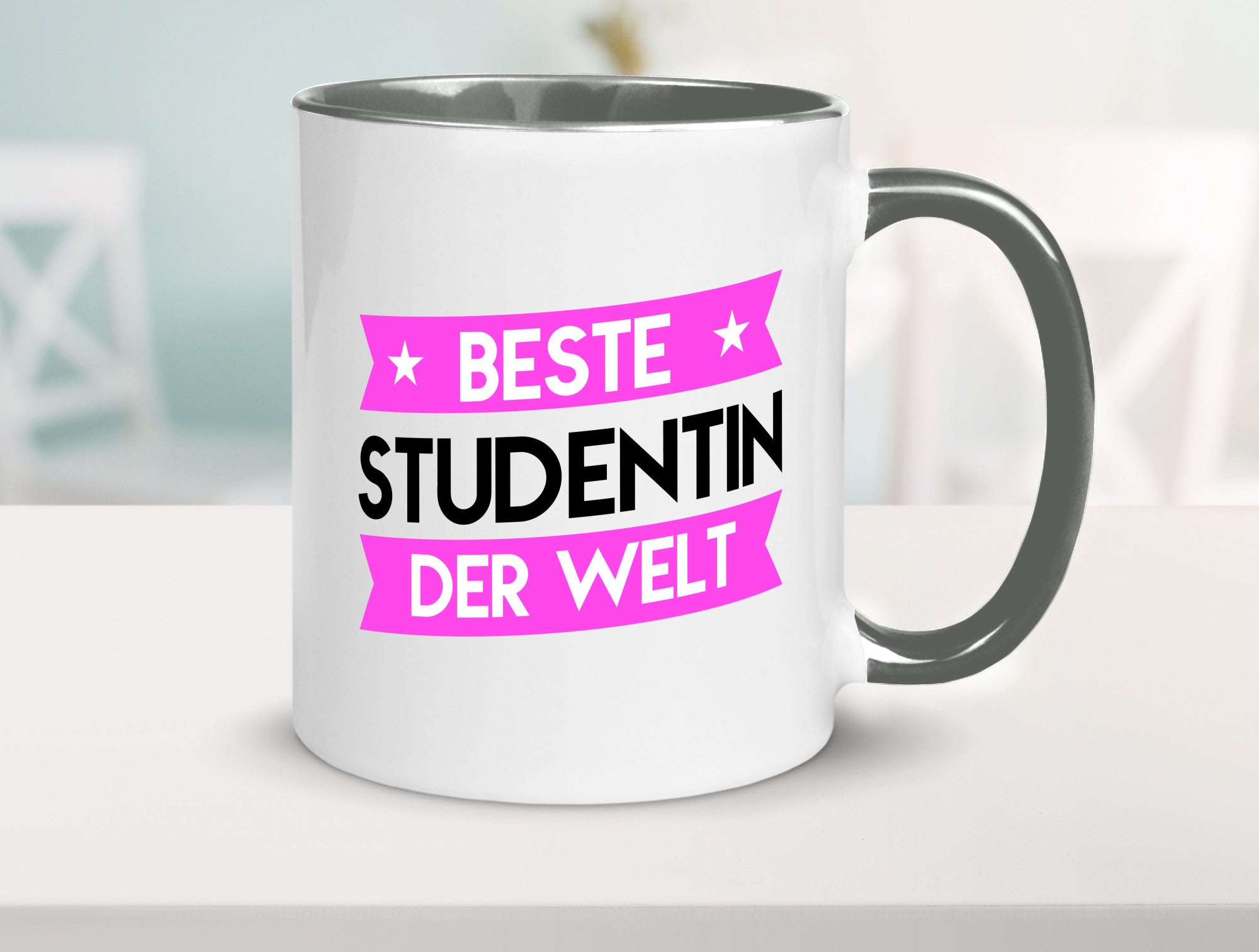 Beste Studentin | Uni Studium Universität Geschenkidee Humor Tasse