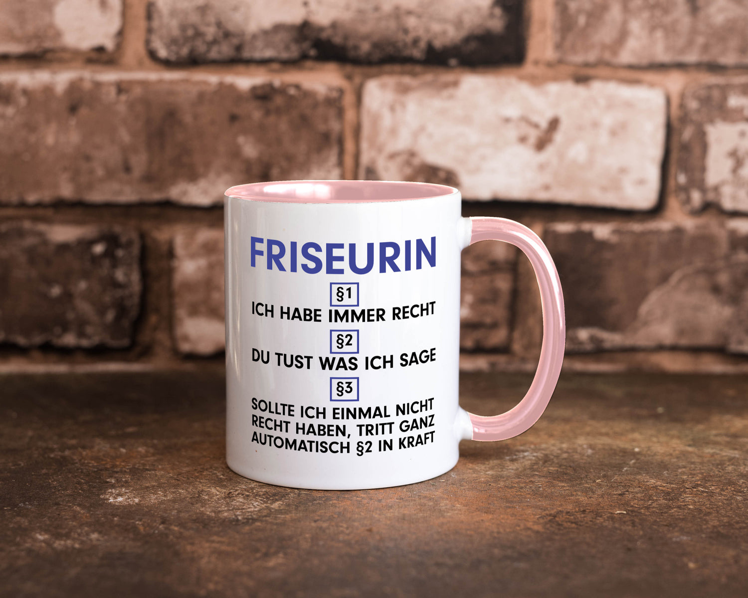 Ich habe immer Recht Friseurin | Friseuse Frisörin v2 Geschenk Humor