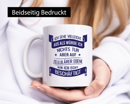Sehe aus als würde ich nichts tun, bin beschäftigt | Sterne Geschenk Humor