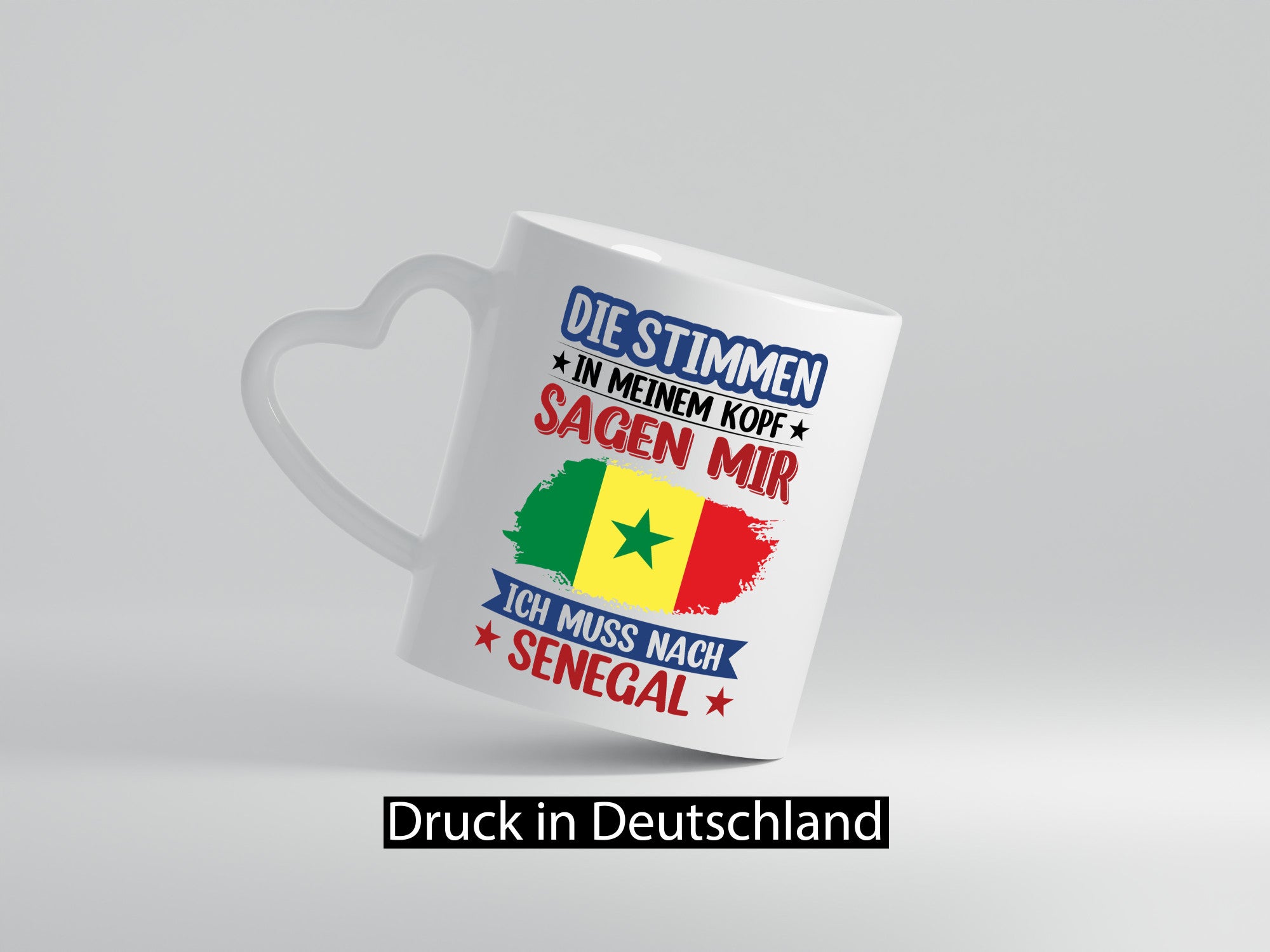 Senegal | Urlaub Stimmen in meinem Kopf Traumland v2 lustig Humor Geschenkidee
