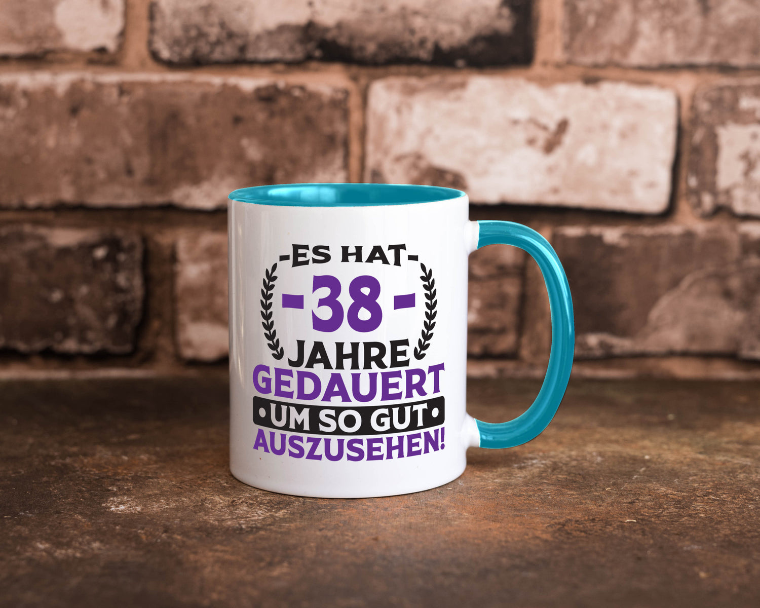 38 Jahre gedauert um so gut auszusehen | 38. Geburtstag Geschenk Geschenkidee