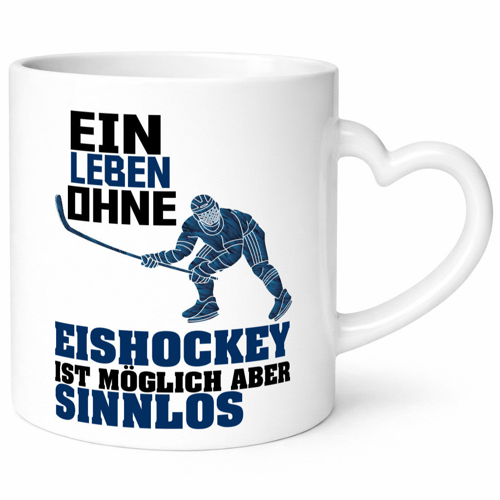 Eishockey | Eishockeyspieler Tasse Eishockeyfan lustiger Spruch Geschenk Humor