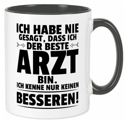 Der Beste Arzt | Medizin Doktor Facharzt lustig Humor Geschenkidee Geschenk Tasse