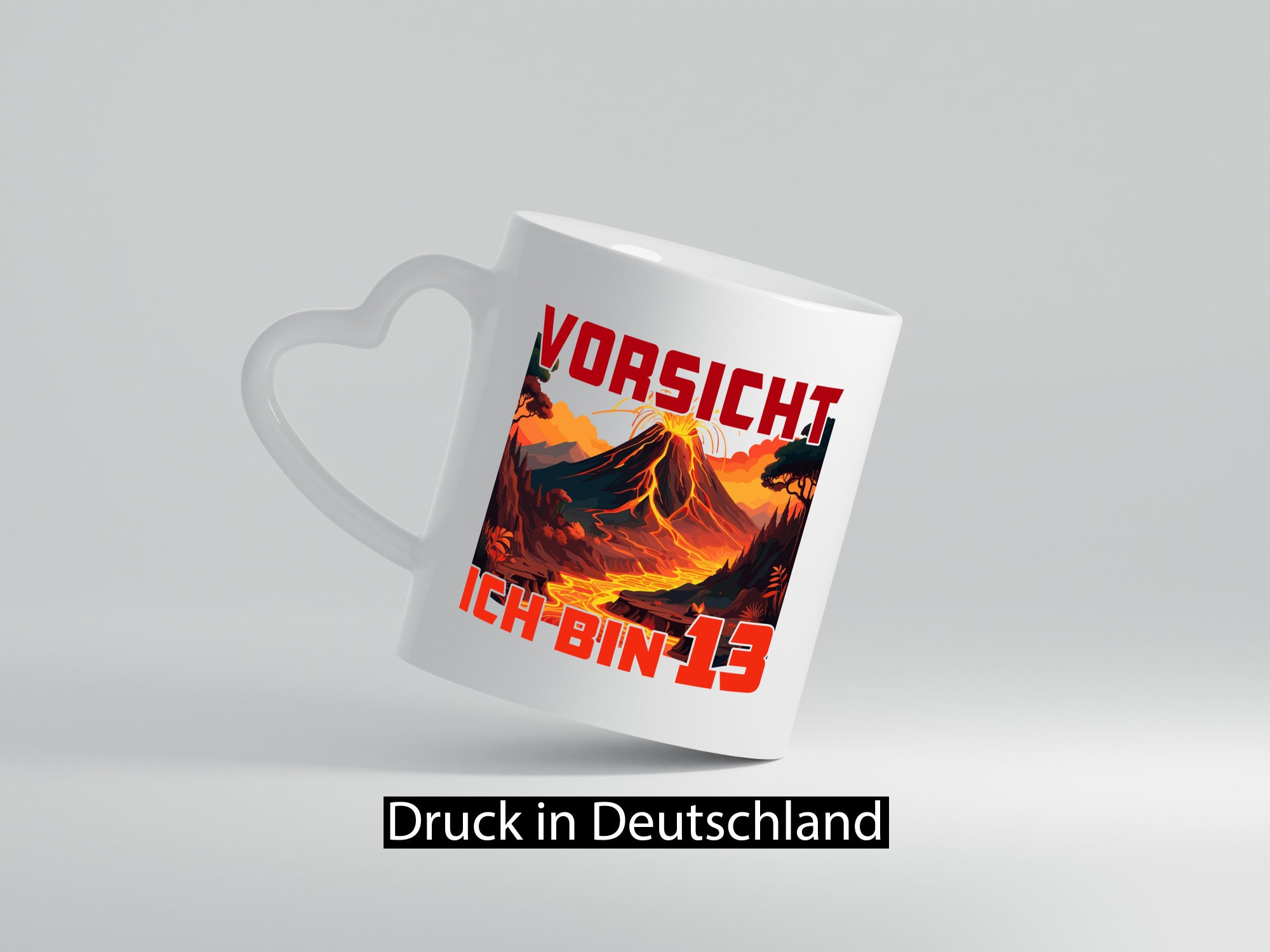 13. Geburtstag | 13 Jahre Vulkanausbruch Vulkan Humor Geschenkidee Tasse