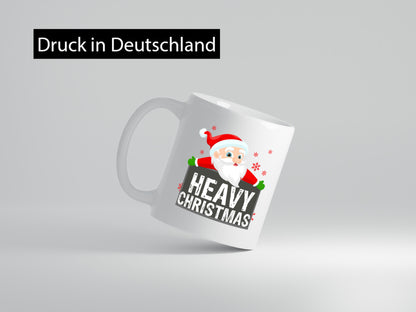 Heavy Christmas | Ugly Weihnachten lustig Humor Geschenkidee Geschenk Tasse