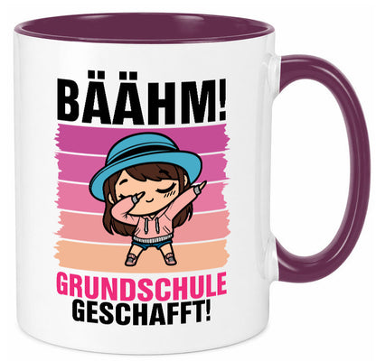 Bäähm | Abschluss Grundschule geschafft Abgänger lustiger Spruch Geschenk Humor