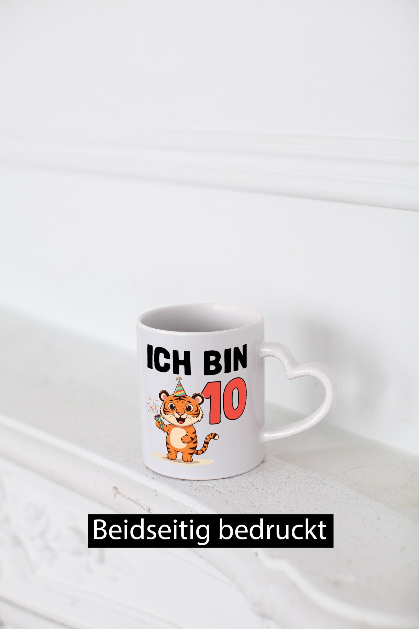 10. Geburtstag | 10 Jahre Tiger Geschenkidee Humor Tasse