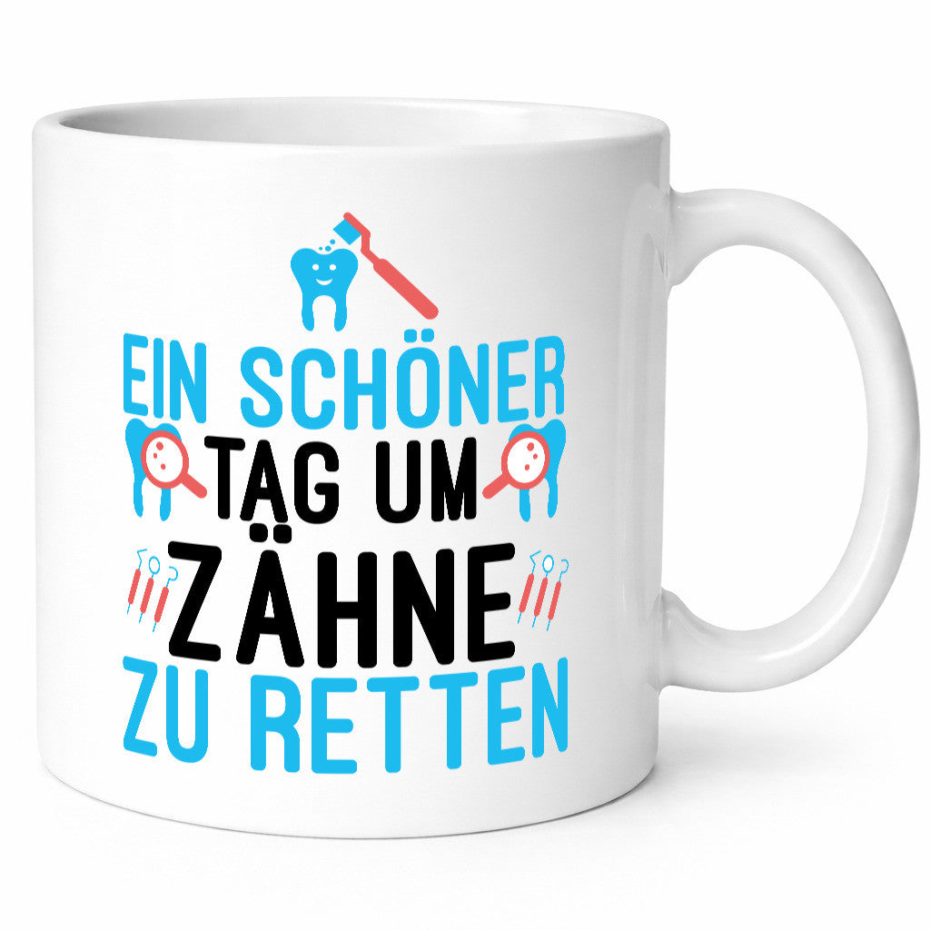 Zähne retten | Zahnarzt Praxis lustiger Spruch Kollege Geschenkidee Arbeit