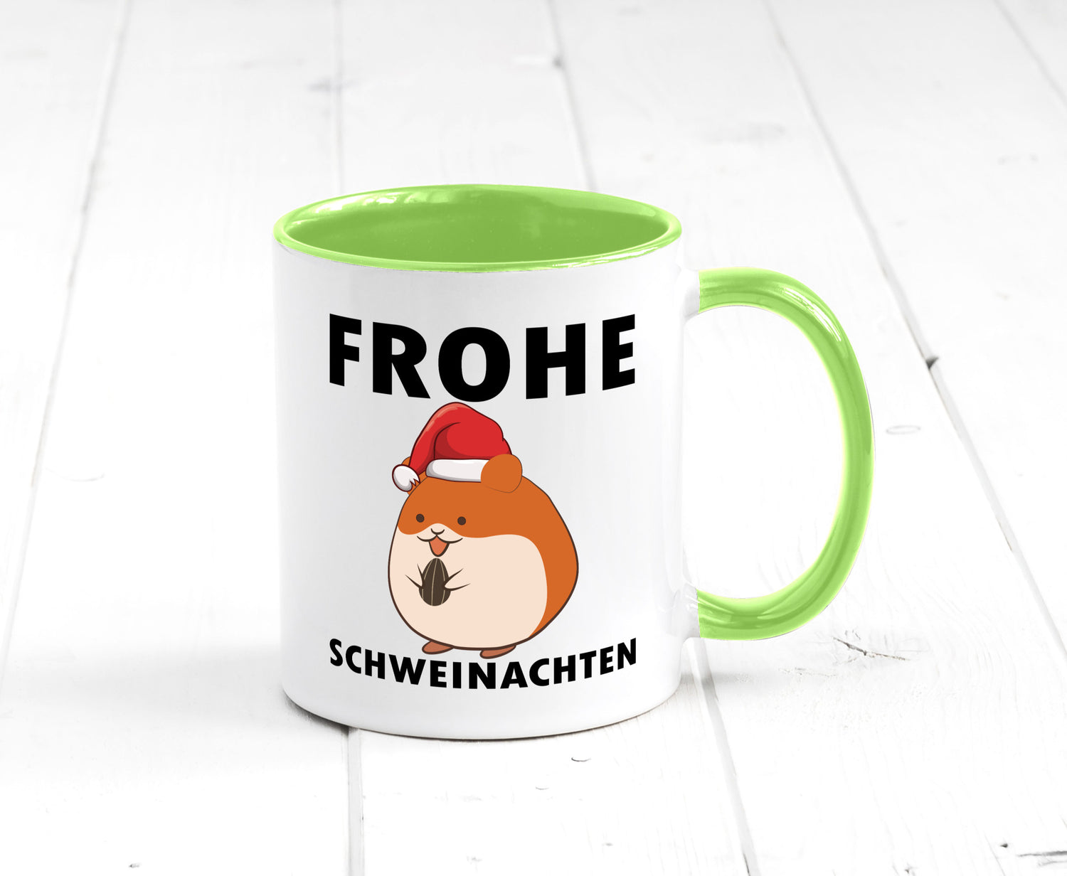 Frohe Schweinachten | Meerschweinchen Weihnachten lustiger Spruch Geschenk