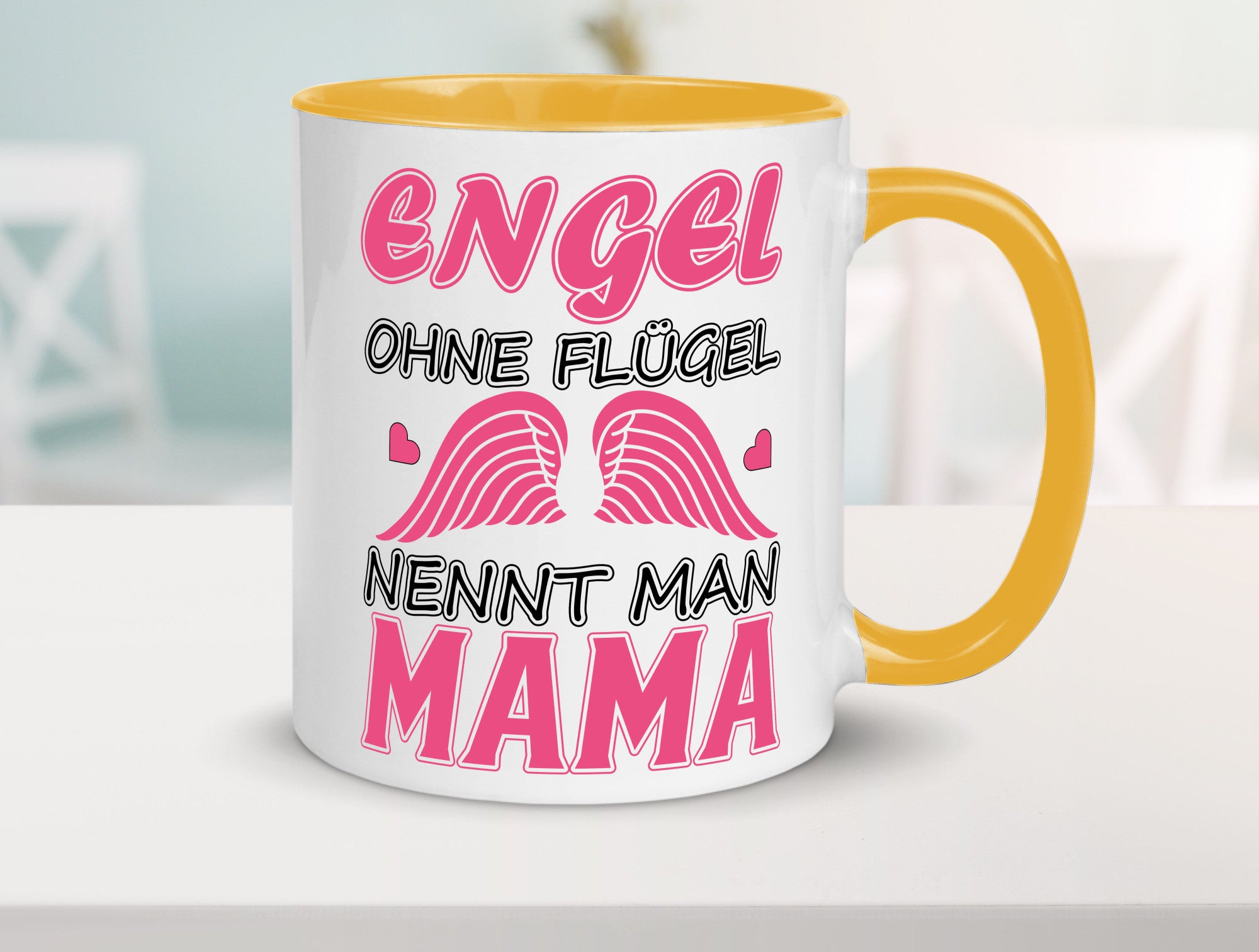 Mama Engel Humor Familie Geschenkidee Tasse