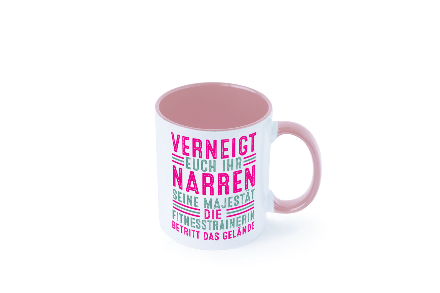 Verneigt euch: Fitnesstrainerin | Trainerin Sport v2 lustig Humor Geschenkidee