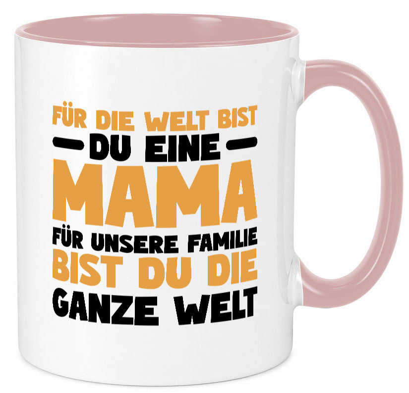 Beste mama der Welt vl8 lustig Familie Geschenkidee Geschenk Tasse