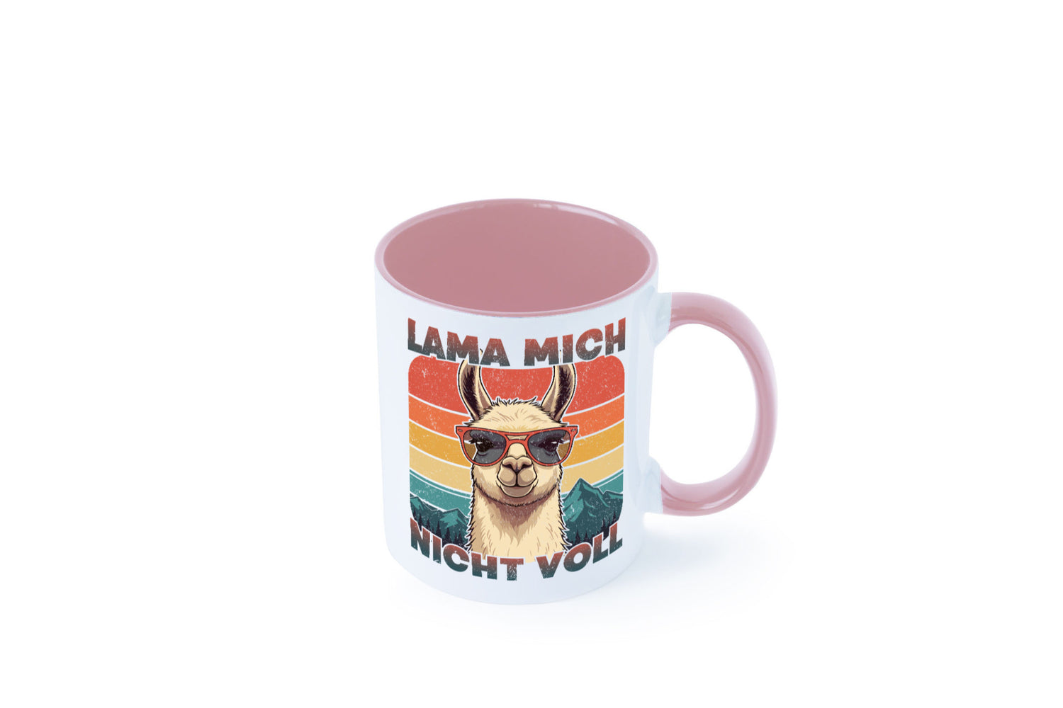 Lama mich nicht voll | Alpaka Kamel Retro lustig Humor Geschenkidee Geschenk