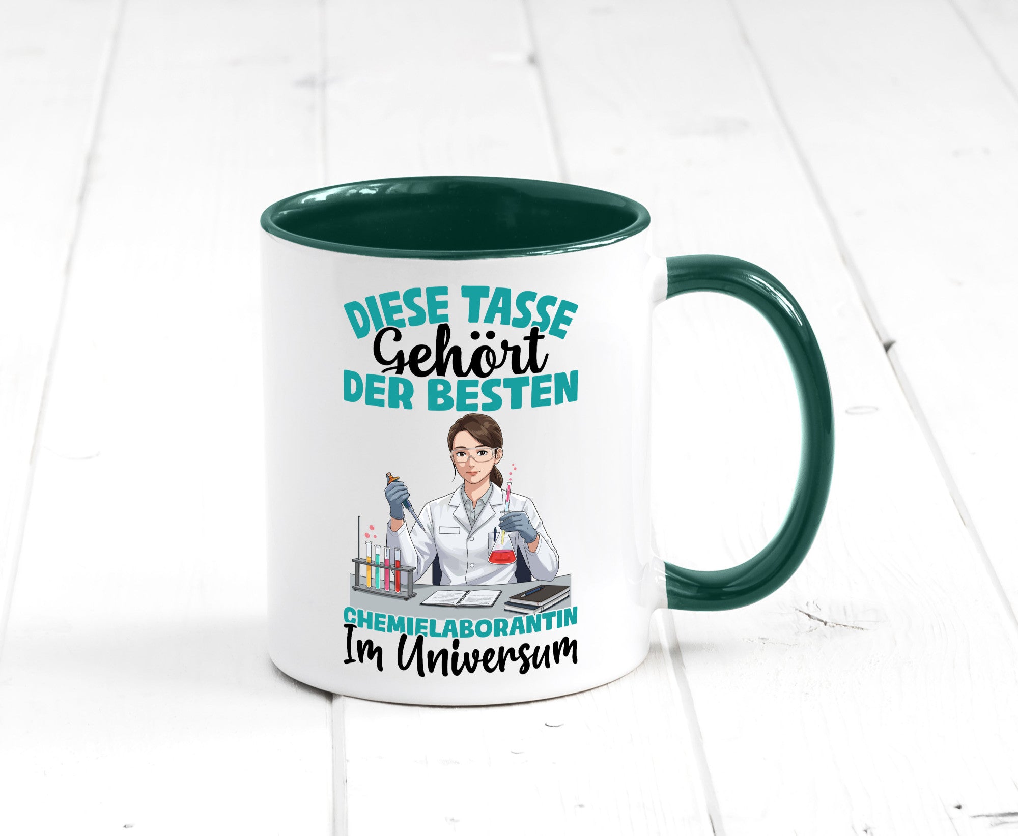 Im Universum: Chemielaborantin | Laborantin Chemie lustiger Spruch Geschenk