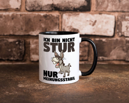 Sturer Esel | Sturkopf Tasse Dickkopf Spruch Humor lustiger Geschenk