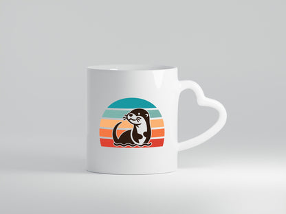 See Otter | Sunset Retro Vintage Natur lustiger Spruch Geschenk Humor
