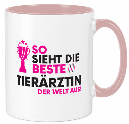 Die Weltbeste Tierärztin | Mediziner Tiermedizin lustiger Spruch Geschenk