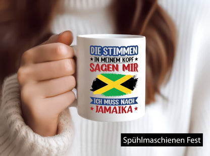 Jamaika | Urlaub Stimmen in meinem Kopf Traumland Geschenk Humor Geschenkidee
