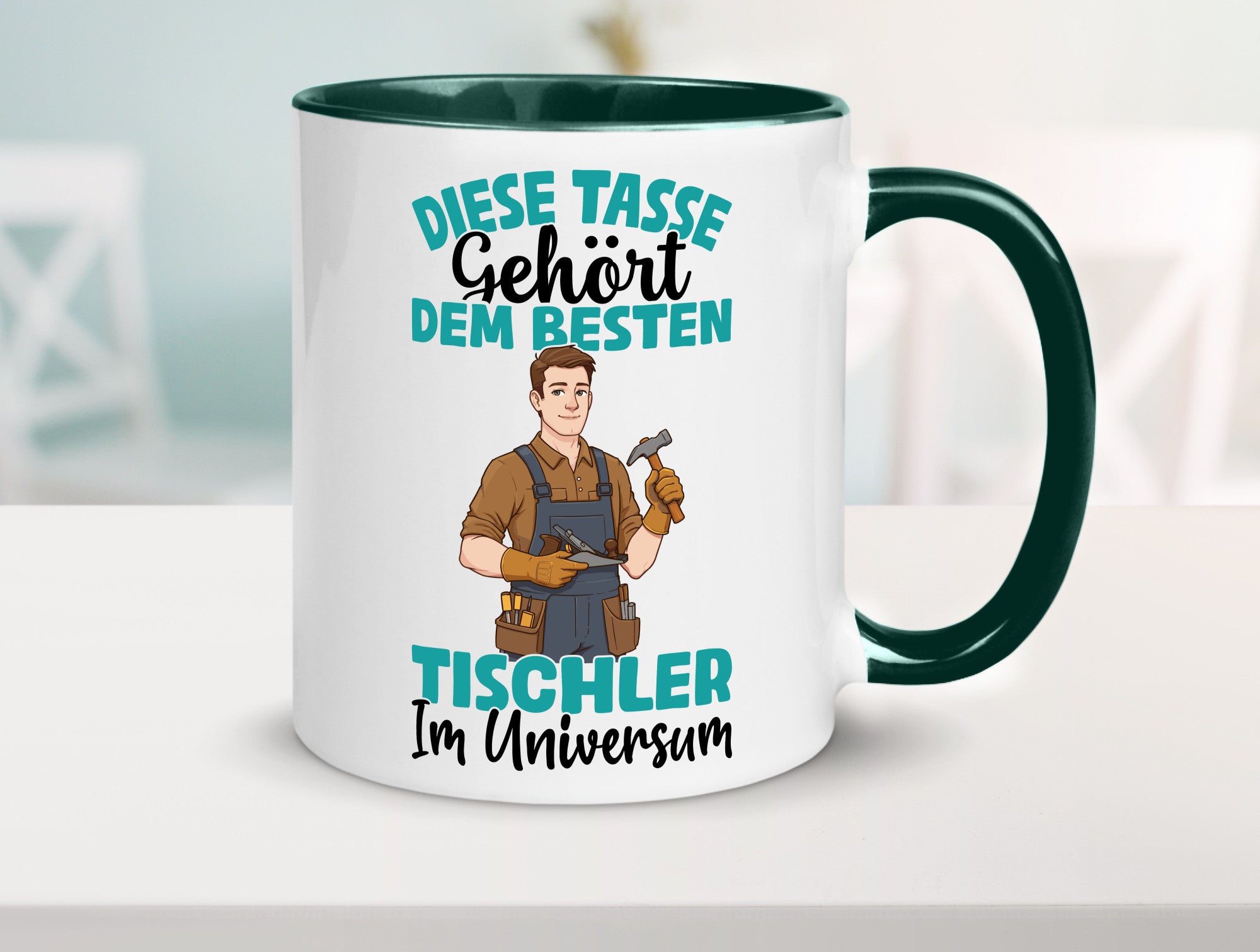 Im Universum: Tischler | Handwerk Beruf Tischlerei Geschenkidee Arbeit Kollegen