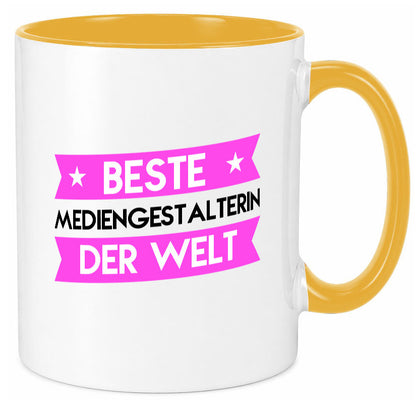 Beste Mediengestalterin | Medien lustiger Spruch Geschenk Humor Geschenkidee