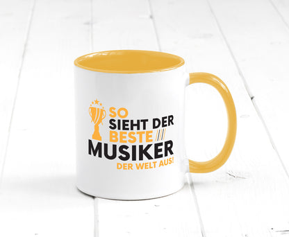 Der Weltbeste Musiker | Musik Musikant lustig Humor Geschenkidee Geschenk Tasse