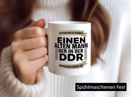 DDR Männer | Ostdeutschland Opa Ossi Vatertag Humor Familie Geschenkidee Tasse