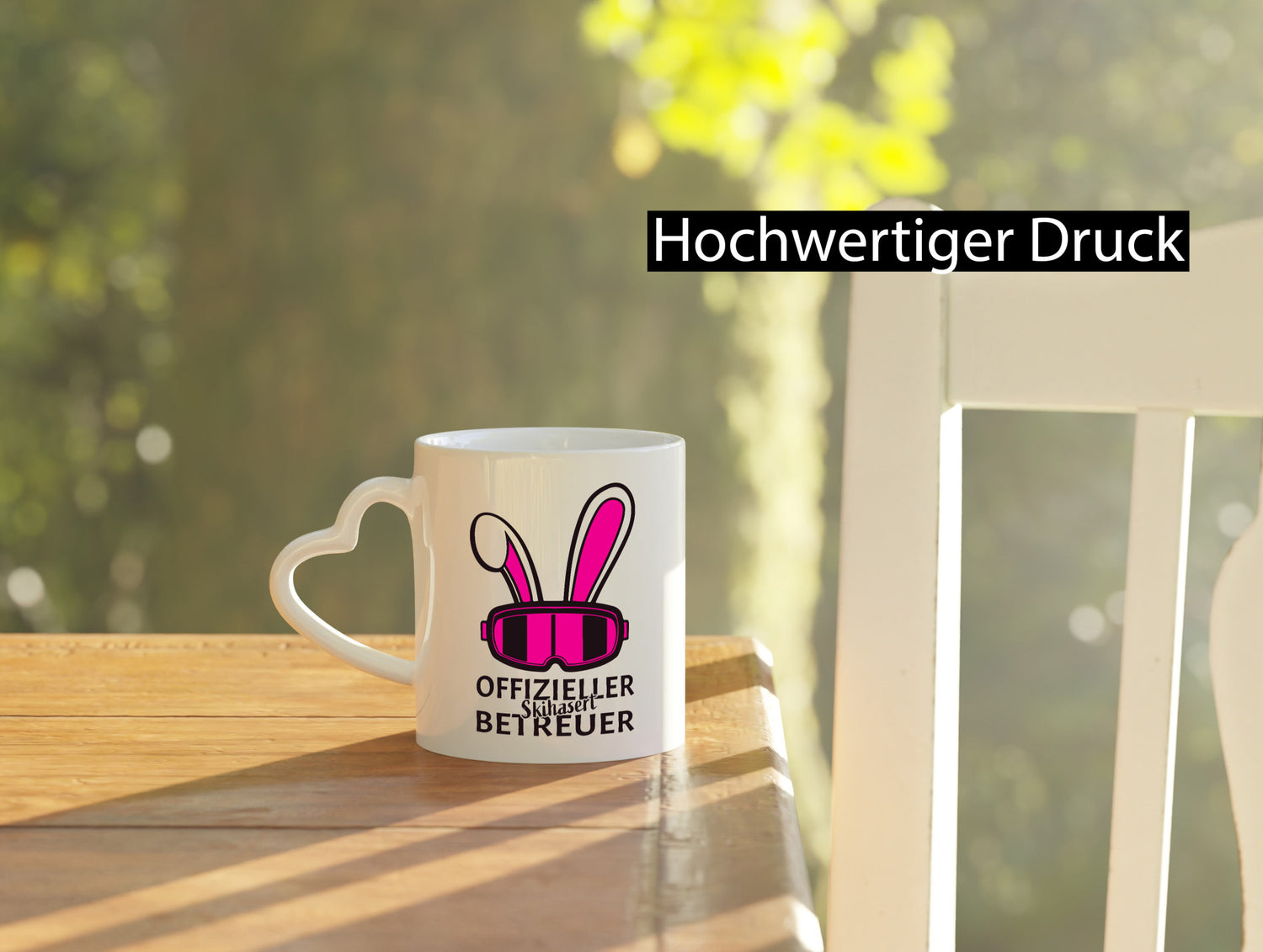 Offizieler Skihaserl Betreuer | Ski-Brille Hasenohren Geschenk Humor