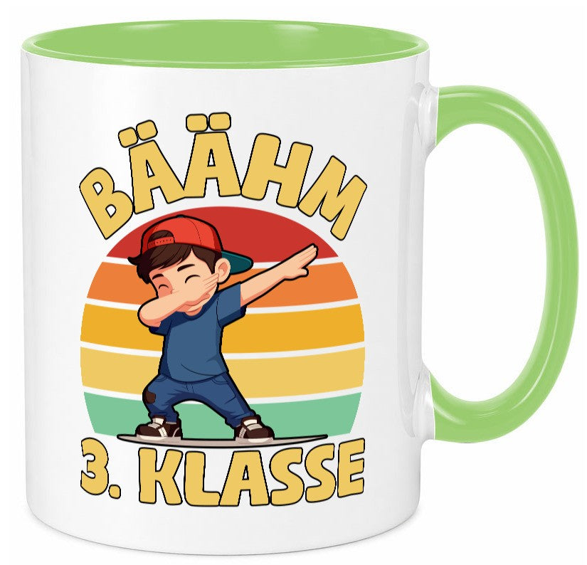 Bäähm 3. klasse | Schulanfang Drittklässler Humor Geschenkidee Tasse