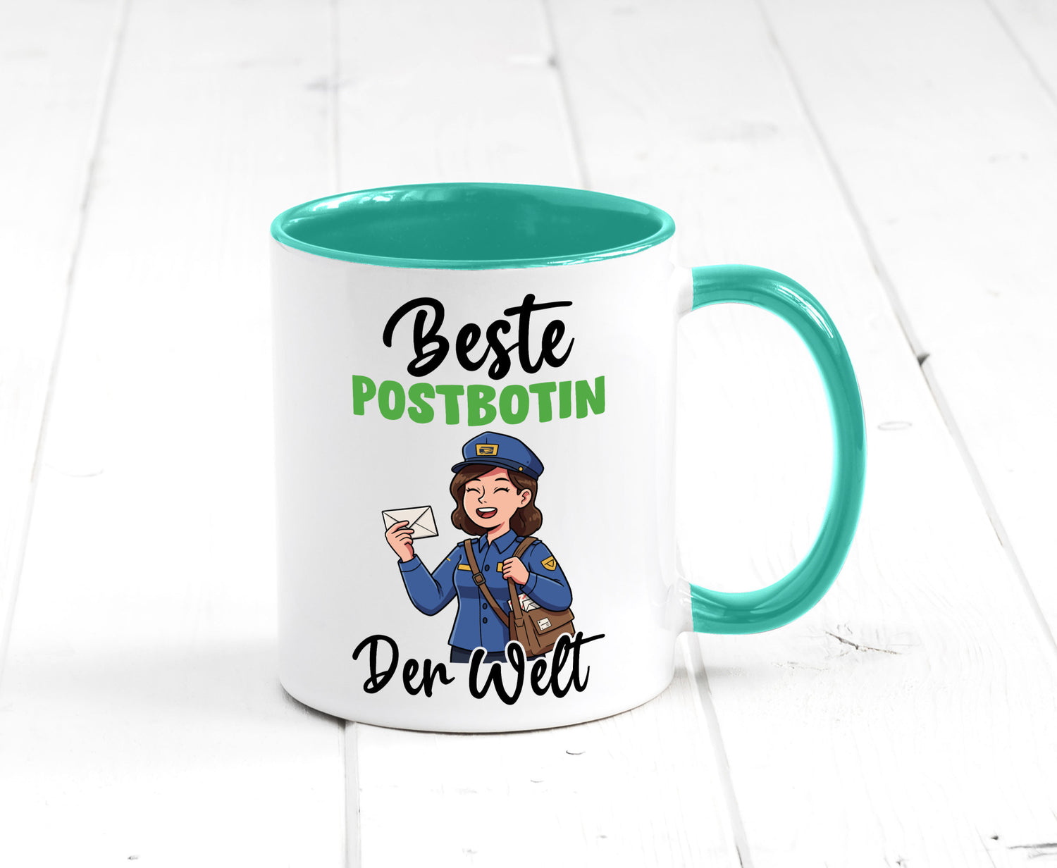 Beste Postbotin | Beruf Post Briefträger v2 lustig Arbeit Kollegen Büro