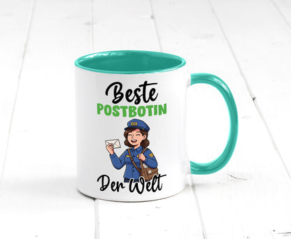 Beste Postbotin | Beruf Post Briefträger v2 lustig Arbeit Kollegen Büro