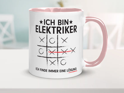 Lösung Finden: Elektriker | Elektronik Geschenk Humor Geschenkidee lustiger