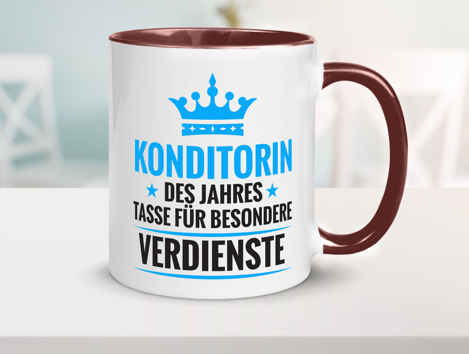 Besonderer Verdienst: Konditorin | Konditorei lustig Humor Geschenkidee