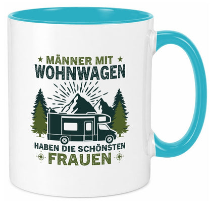 Männer mit Wohnwagen | Schönste Frauen Camping Humor Geschenkidee Tasse