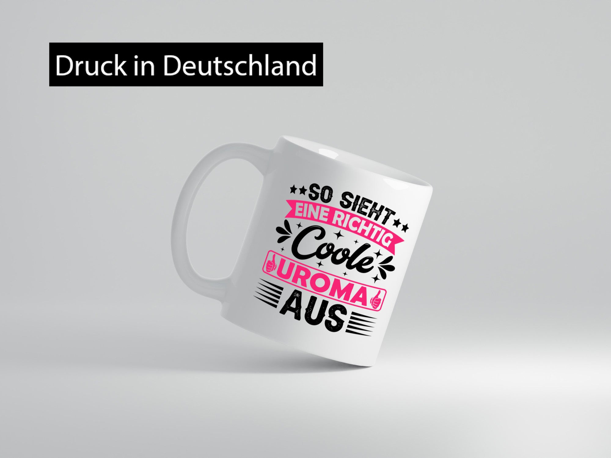 Coole Uroma | Oma Urgroßmutter lustig Familie Geschenkidee Geschenk Tasse