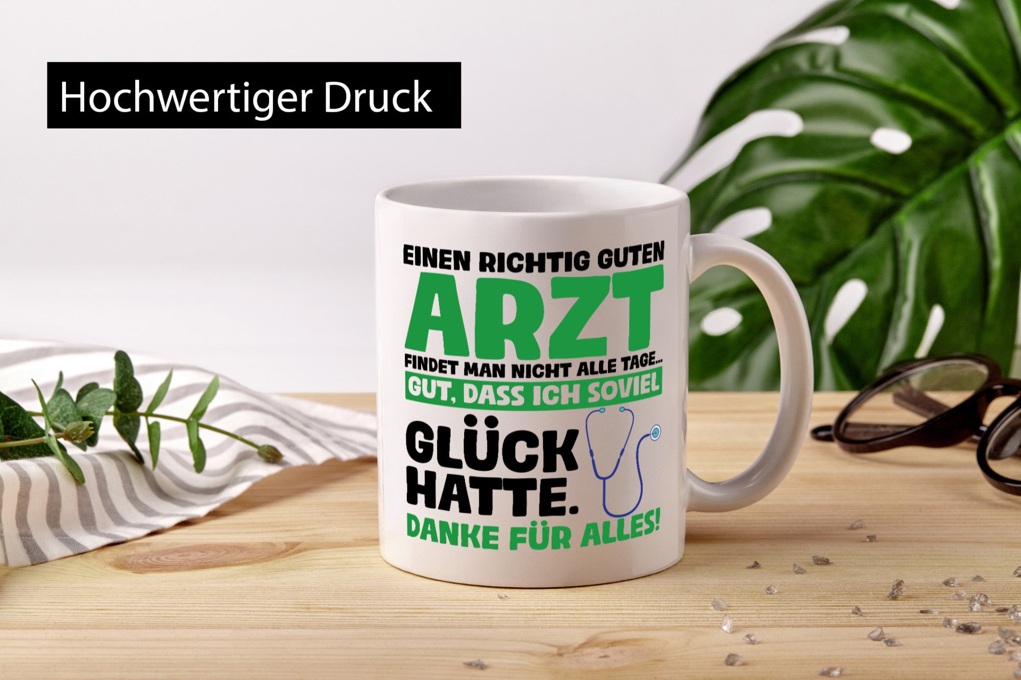 Richtig guter Arzt | Dankeschön Tasse Ärzte Spruch vl10 Geschenk Humor