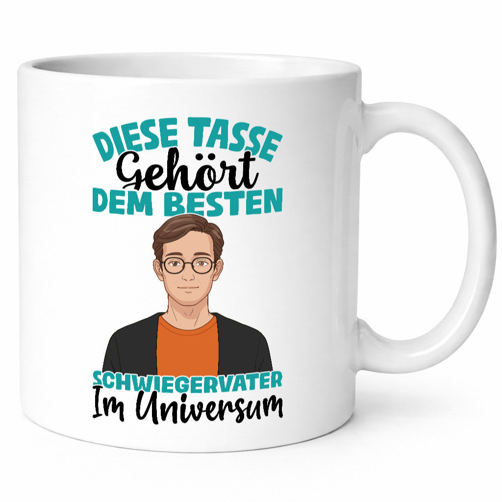 Im Universum: Schwiegervater |Schwiegersohn | Beziehung Geschenkidee Familie