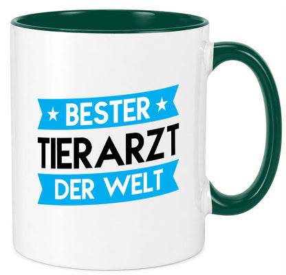 Bester Tierarzt | Tiermedizin Mediziner Geschenk Tierliebhaber Humor lustiger Tasse
