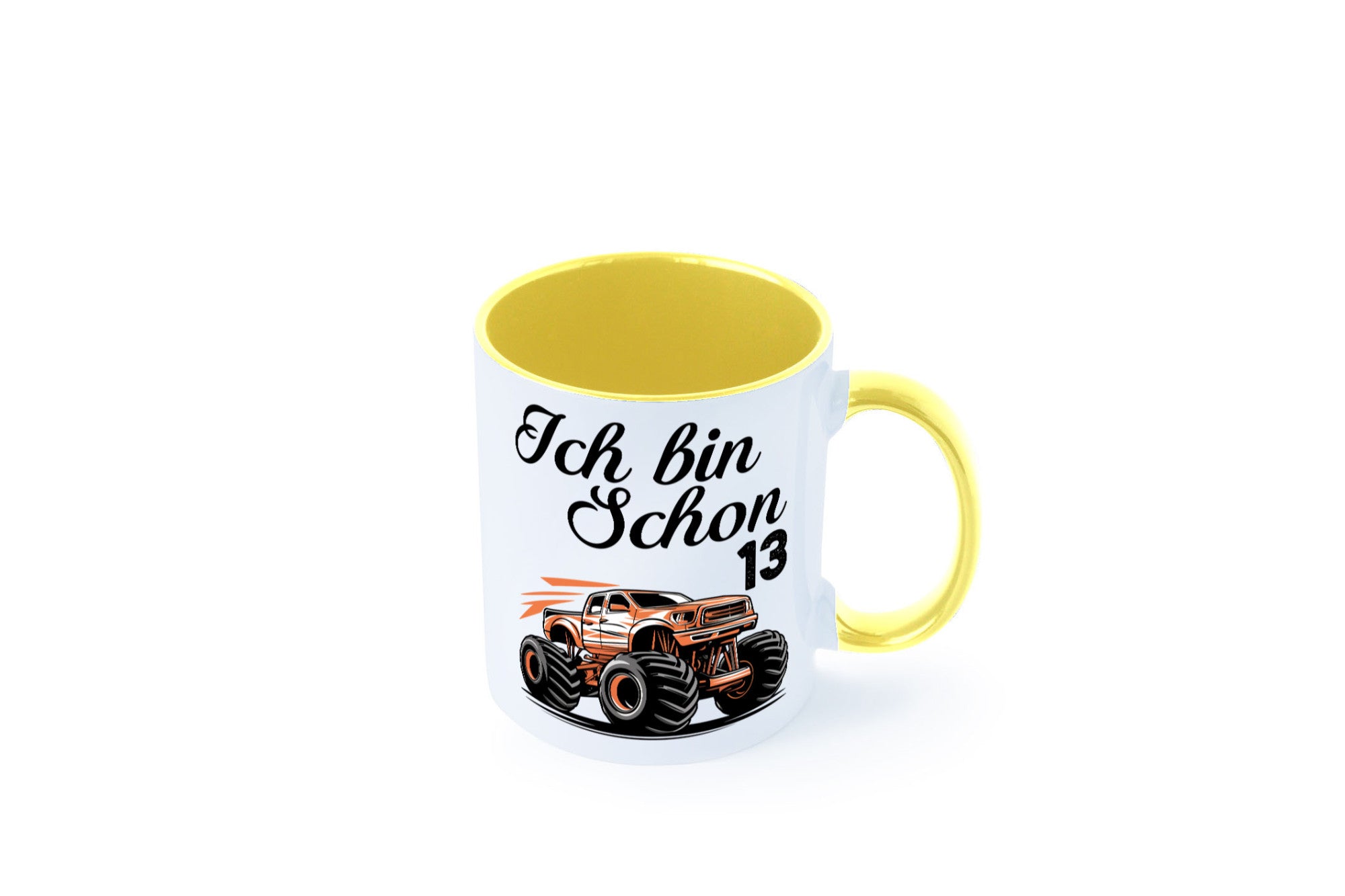 13. Geburtstag | Monster truck 13 Jahre Geschenkidee Humor Tasse