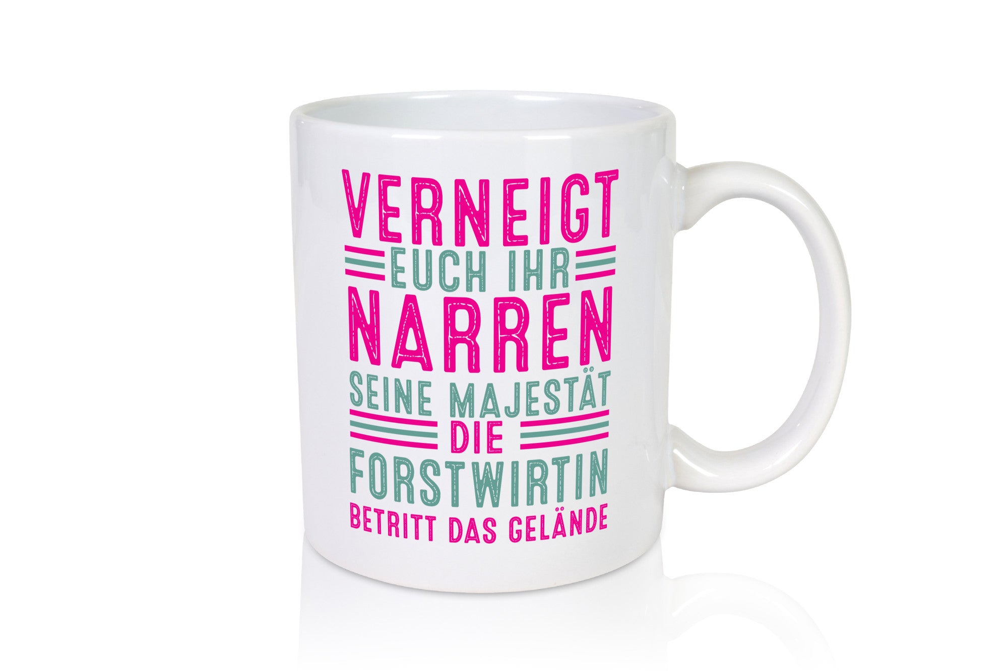 Verneigt euch: Forstwirtin | Forst Wirtin lustiger Spruch Geschenk Humor