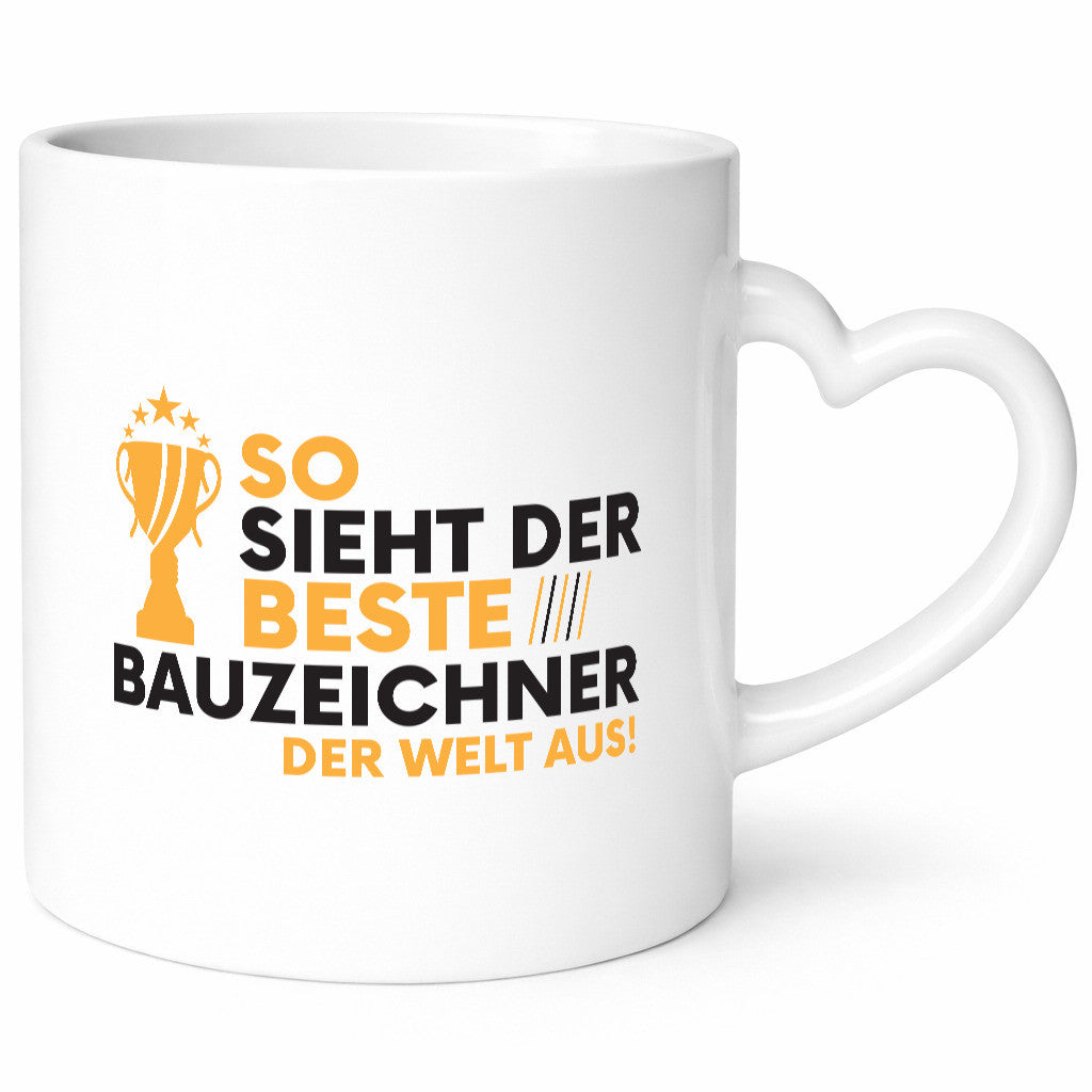 Der Weltbeste Bauzeichner | Zeichner lustig Humor Geschenkidee Geschenk Tasse