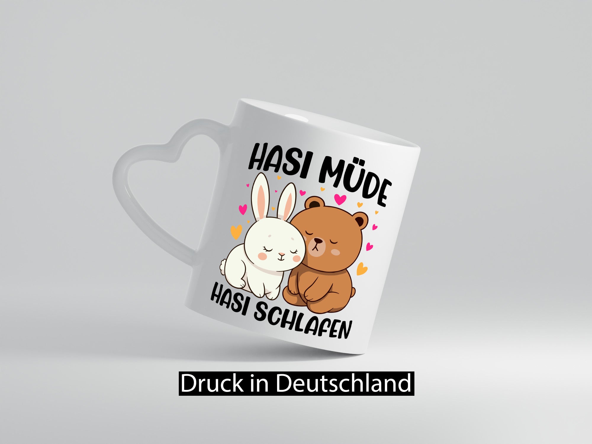 Hasi Müde | schlafen Kaninchen Häschen v2 lustiger Spruch Geschenk Humor