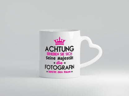 Seine Majestät Fotografin | Fotografie Kamera Humor Geschenkidee Tasse
