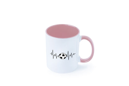Fußball Herzschlag | Fussballer Verein Sport Team Geschenk Humor Geschenkidee